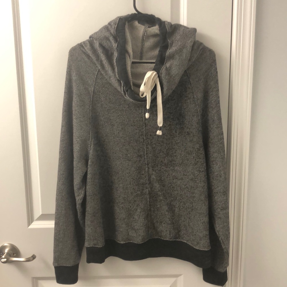 Cowlneck lightweight hoodie